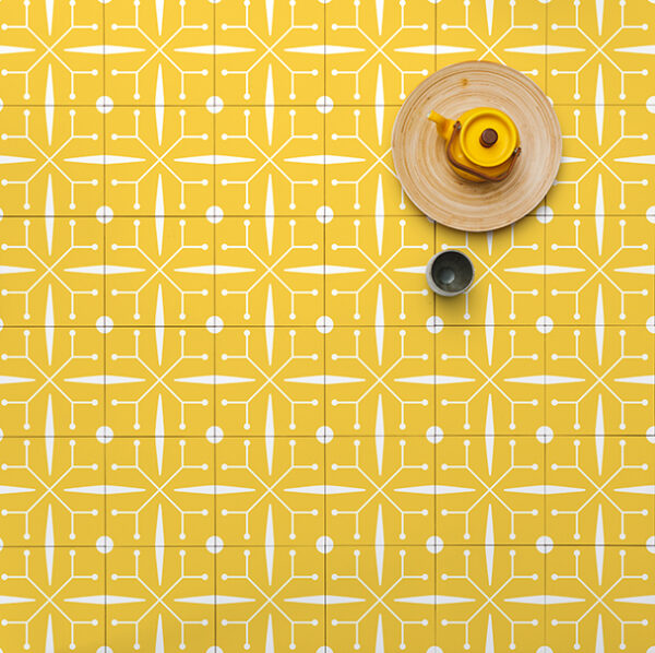 patterned tiles by Layla Faye