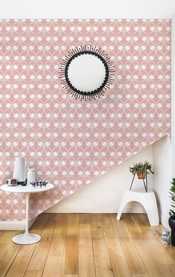 Pink wallpaper by Layla Faye